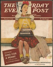 Saturday Evening Post March 1 1941 Alcoholics...