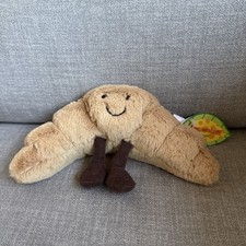 NWT Jellycat Small Amuseable Croissant Plush Toy