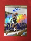 Ace Bailey 2025/26 Bowman Opening Statement Auto Rookie Auto Utah Jazz Gold /50