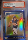 2024 Panini Donruss Optic - Rated Rookie Caleb Williams #201 Blue Prizm /199