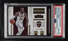 2017-18 Panini Contenders Hall of Fame LeBron James #6 PSA 10 GEM MT 7fj