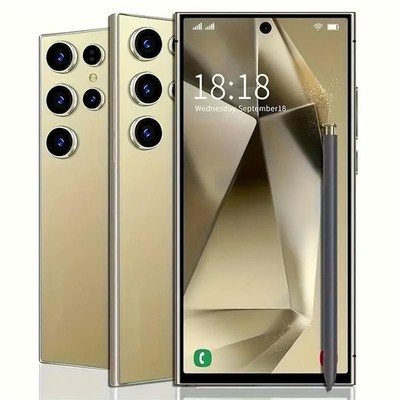 8GB+256GB I24 Ultra Android 13 Smartphone - 6.8''HD Display, 6000mAh Battery, Bui