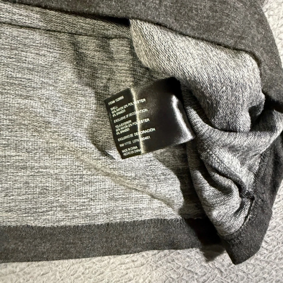 Gerry Hombres Gris Manga Larga Ligero Sudadera con Capucha Pullover con Bolsillo Canguro XL Foto 3 de 4