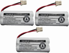 Battery BT162342 BT262342 for CS6114 CS6419 CS6719 CL80111 Telephones 3-Pack