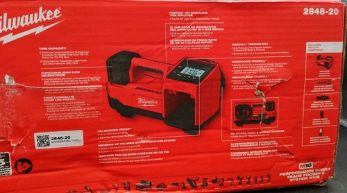Milwaukee 2848-20 M18 18V Li-Ion Tire Inflator - FOR PARTS 
