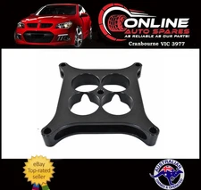 1” Holley Carby Spacer - Billet Aluminium Squarebore 4-Hole carburettor riser