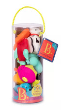 B. Toys Animal Bath Squirts Squish and Splash Duck Bath Toys Set of 9 NEW