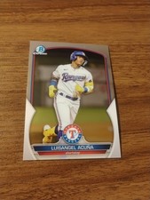 Luisangel Acuna 2023 Bowman Chrome Rookie #BCP-104 Texas Rangers