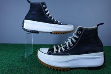 Converse Run Star Hike Shoes Mens Size 10 Black High Top Platform Sneakers