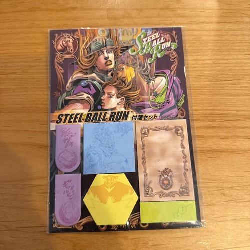JoJo's Bizarre Adventure Steel Ball Run Sticky Notes Set Character ...