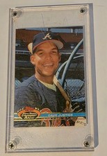 Dave Justice 1990 #26 Baseball Card