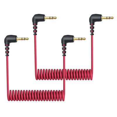 2-Pack 3.5Mm Microphone Cable Compatible with Rode Wireless Pro / Wireless Go 2