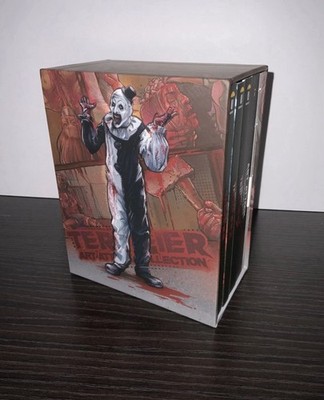 Art Attack Terrifier Limited Collectors Edition 4k UHD/Bluray Boxset