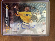 2020 Topps Chrome James Marvel Auto RC Pittsburgh Pirates