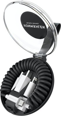 VONMAHLEN VMR011P0006 - All-in-1 Ladekabel Allroundo MFi Schwarz