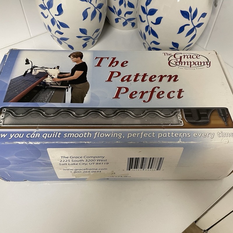 The Grace Company Pattern Perfect Quilting Template Set W/10’ Of Panels