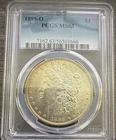 1885 Morgan Dollar New Orleans PCGS MS63 Silver $1 Coin Business Strike