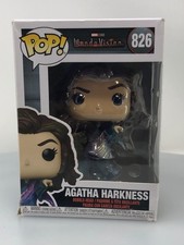 Funko POP! Figura Vinilo Marvel WandaVision Agatha Harkness #826 CAJA DAÑADA