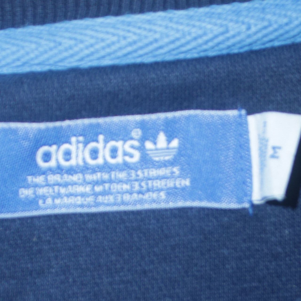 Adidas Blue Sweatshirt Mens M image 7