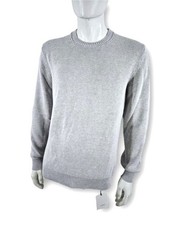 Zanone Round Neck Pullover Sweater Cotton NWT Size 52/XL