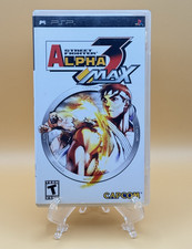 Capcom Street Fighter Alpha 3 MAX PSP CIB w/ Manual TESTED FAST SHIPPING
