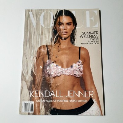 Vogue Magazine Summer 2024 Kendall Jenner Cover Wellness Fashion PRADA