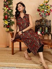 women printed straight sleeves kurta Printed kurti daily wear Kurti