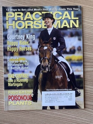 Practical Horseman Magazine English Rider March 2007 Courtney King Full ...