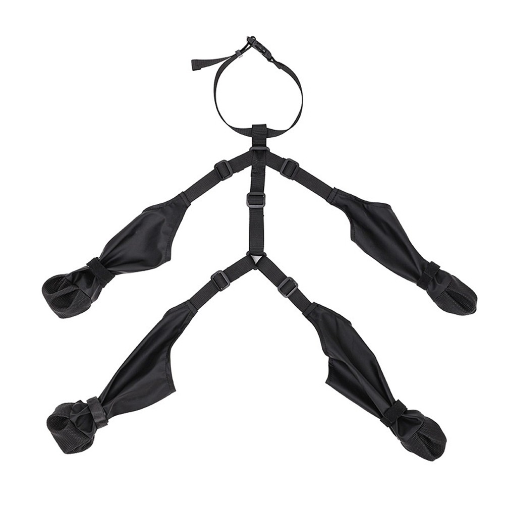 APL Scarpe per Cani Impermeabili Regolabili Stivali per Cani Giorno di Pioggia Respirazione Animali Domestici1375