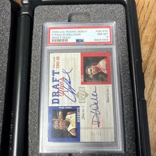 Chris Paul Deron Williams 2005-06 Upper Deck Rookie Debut Duo Autographs 45/75