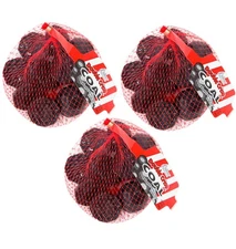 Chocolate Coal Double Crisp Candy 3.4 oz Pack of 3 Perfect for Stocking Stuffers