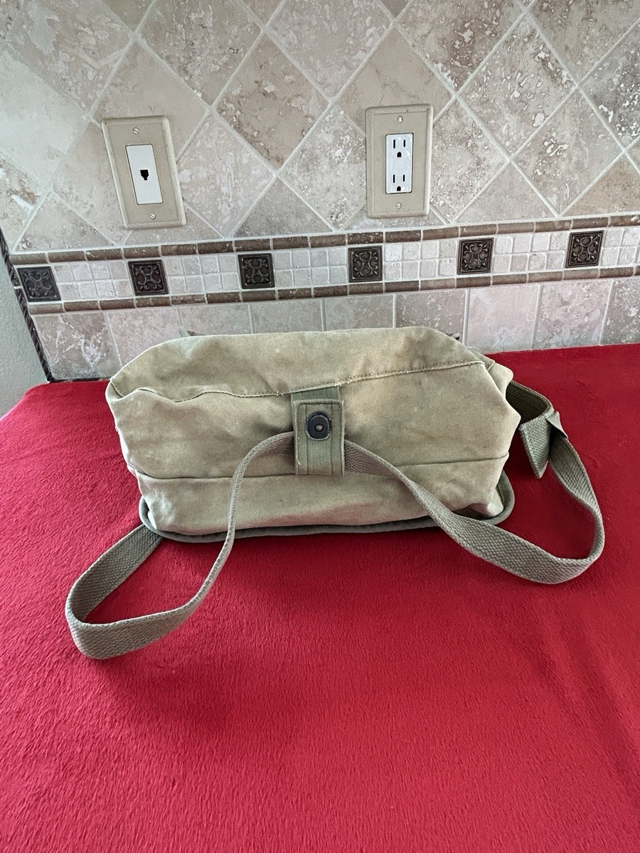 WWII USMC Musette Bag - WW2 MARINE CORPS Haversack Bag - RARE WW2
