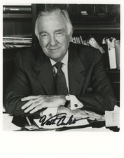Walter Cronkite - Signed Photograph