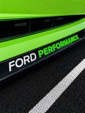 Ford Mk8.5 Fiesta / Mk2/2.5 Puma 3D Performance Splitter Lettering -white/green