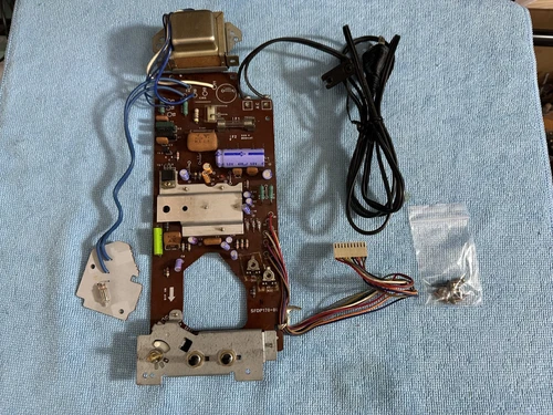 Technics SL-1600 Turntable For parts original circuit board  working Tested