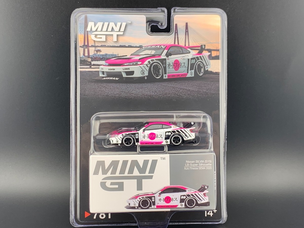 Mini GT Nissan LB-Super Silhouette S15 SILVIA Auto Finesse SEMA