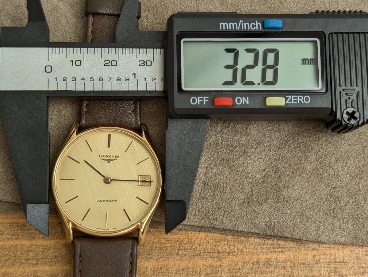 LONGINES 6184 994 Gold Plated Automatic 25J Men's Watch Vintage