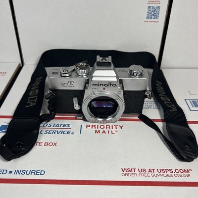 MINOLTA SRT Super 35mm SLR Film Camera Body Only - SAME DAY SHIP - WARRANTY