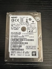 HGST Travelstar 1TB, Internal, 5400 RPM, 2.5 inch (HTS541010A9E680) Hard Drive