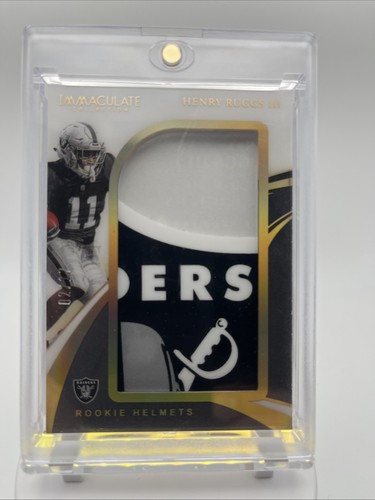 2020 Panini Immaculate Collection - Rookie Helmet Team Logos Henry ...