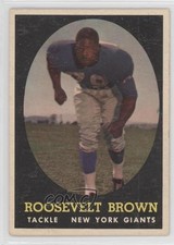 1958 Topps Rosey Brown #102 HOF b7j
