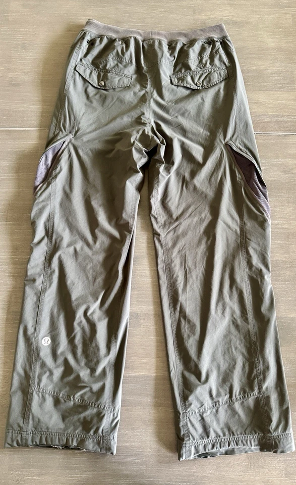 Pantalones Lululemon Para Hombres M Verde Oleada Aire Libre Gimnasio Senderismo Atletismo Elastizados Y2K Foto 2 de 4