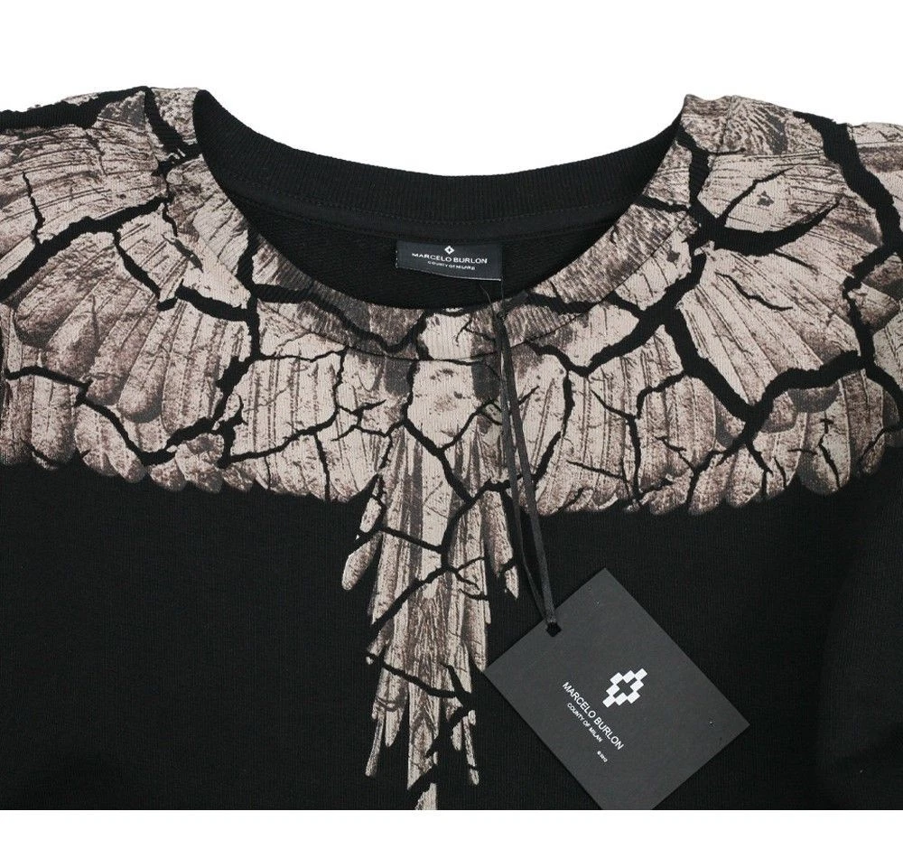 Felpa Marcelo Burlon Wing 32707456