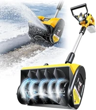 Electric Cordless Snow Shovel Compatible with Dewalt 20V Battery, 12"X6" Clearin