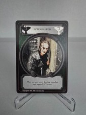 The Crow - Brandon Lee CCG Trading Card Game - Intimidated