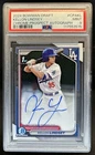 2024 Bowman Draft Kellon Lindsey Chrome Auto 1st Prospect #CPA-KL Dodgers PSA 9