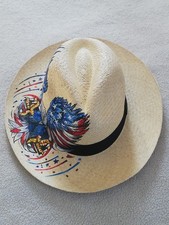 GENUINE ECUADOR HAT "PANAMA HAT" 100 TOQUILLA STRAW LARGE 60Cm CLASSIC BEIGE