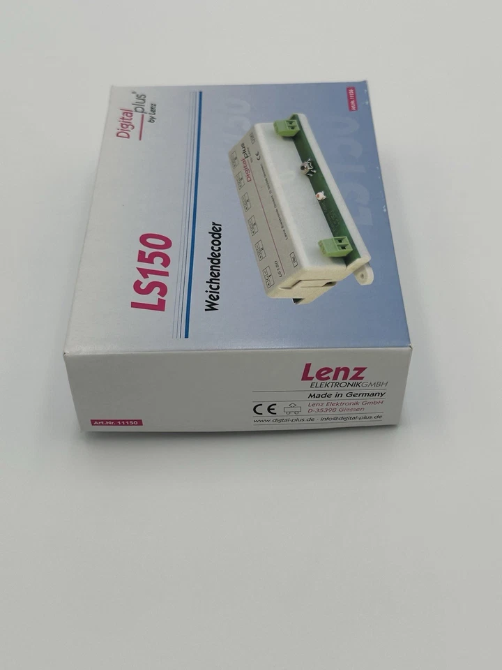 Lenz 11150-LS150 Turn Out Decoder 6 Way Turnouts New In Box price is each - Image 4 of 4