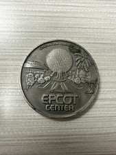 Vintage 1982 EPCOT Center Grand Opening Souvenir Coin Walt Disney World Monorail