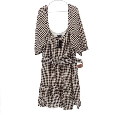 brown and blue fall dress Long Agnes in & Floral Crepe – Field Day Its durable and comfortable Damson Madder Raphaela 100% formal occasion Scent:No Thanks! No scent please
